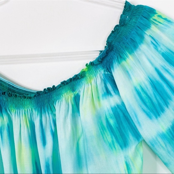 Boho Soul Off the Shoulder Jumpsuit Romper Size L - Picture 6 of 10